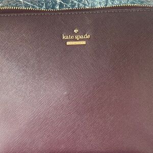 Kate Spade purple clutch